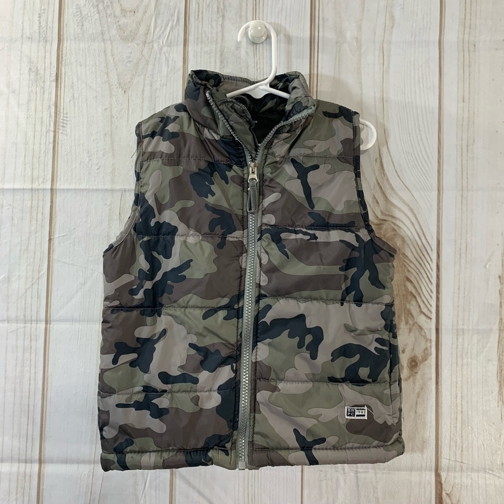 Beverly Hills Polo Club Camo Vest Jacket Boys Size 4